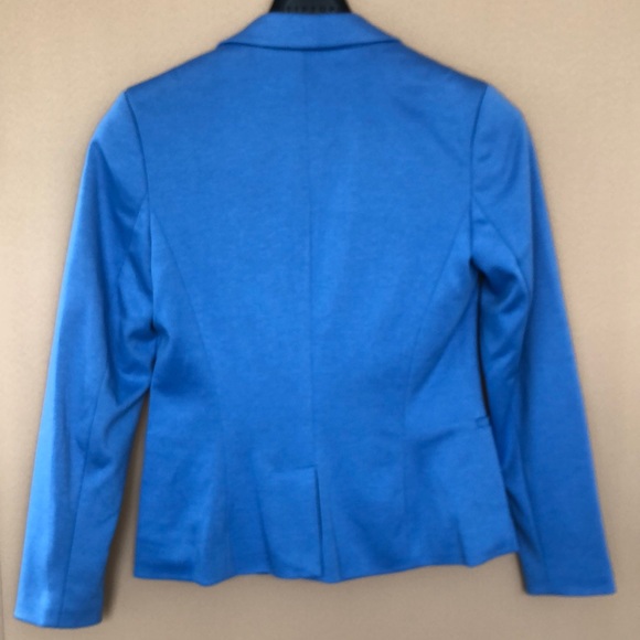 Jessica Light Blue Blazer Size Petite 2P - Picture 3 of 9